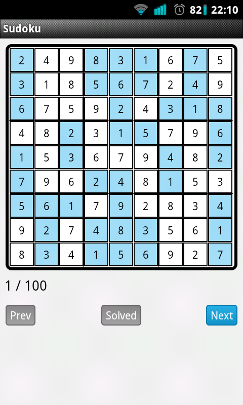 Sudoku Puzzle is solved